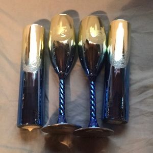 NEW Venetian glasses from Las Vegas. Never used.